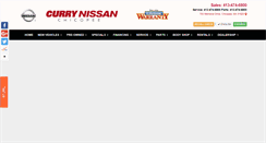 Desktop Screenshot of currynissan.com